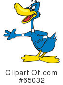 Duck Clipart #65032 by Dennis Holmes Designs
