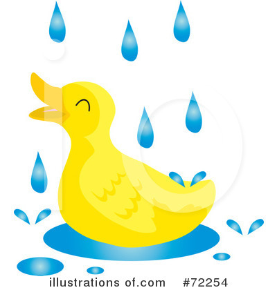 Royalty-Free (RF) Duck Clipart Illustration by Rosie Piter - Stock Sample #72254