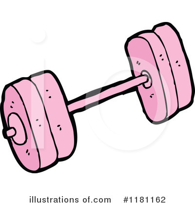 Royalty-Free (RF) Dumbbell Clipart Illustration by lineartestpilot - Stock Sample #1181162