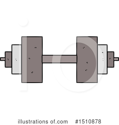 Royalty-Free (RF) Dumbbell Clipart Illustration by lineartestpilot - Stock Sample #1510878