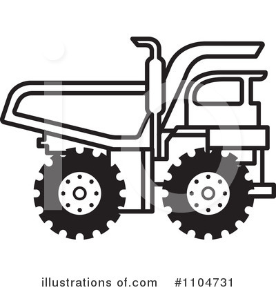 Dumptruck Clipart #1104731 by Lal Perera