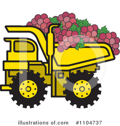 Grapes Clipart #1104737 by Lal Perera