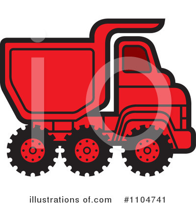 Dump Truck Clipart #1104741 by Lal Perera