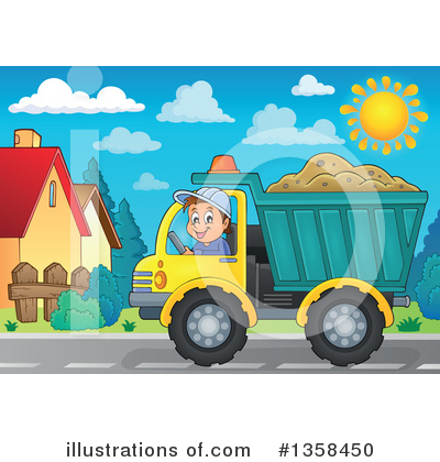 Construction Worker Clipart #1358450 by visekart