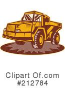 Dump Truck Clipart #212784 by patrimonio