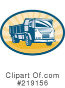 Dump Truck Clipart #219156 by patrimonio