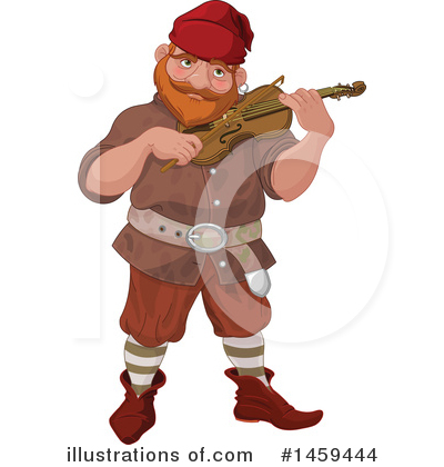 Royalty-Free (RF) Dwarf Clipart Illustration by Pushkin - Stock Sample #1459444