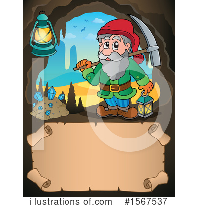 Royalty-Free (RF) Dwarf Clipart Illustration by visekart - Stock Sample #1567537
