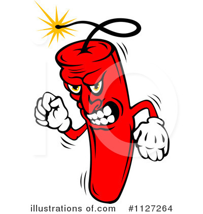 Royalty-Free (RF) Dynamite Clipart Illustration by Vector Tradition SM - Stock Sample #1127264