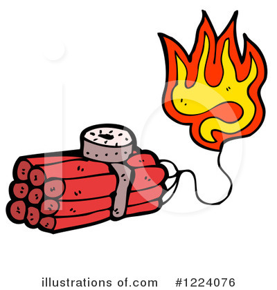 Royalty-Free (RF) Dynamite Clipart Illustration by lineartestpilot - Stock Sample #1224076