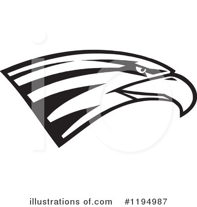 Royalty-Free (RF) Eagle Clipart Illustration by Johnny Sajem - Stock Sample #1194987