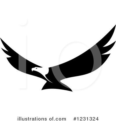 Royalty-Free (RF) Eagle Clipart Illustration by Vector Tradition SM - Stock Sample #1231324