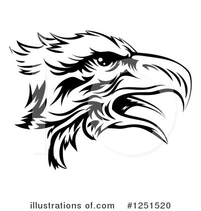 Hawk Clipart #1251520 by AtStockIllustration