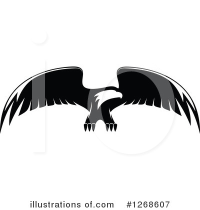 Royalty-Free (RF) Eagle Clipart Illustration by Vector Tradition SM - Stock Sample #1268607