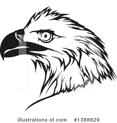 Royalty-Free (RF) Eagle Clipart Illustration by dero - Stock Sample #1388629