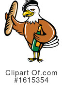 Eagle Clipart #1615354 by patrimonio