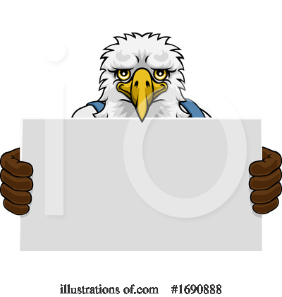 Royalty-Free (RF) Eagle Clipart Illustration by AtStockIllustration - Stock Sample #1690888