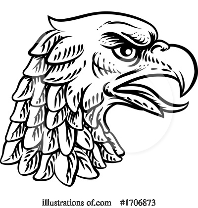 Royalty-Free (RF) Eagle Clipart Illustration by AtStockIllustration - Stock Sample #1706873
