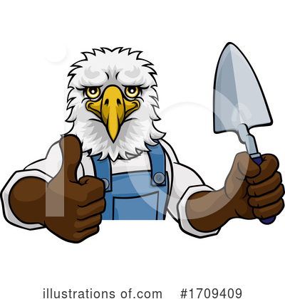 Royalty-Free (RF) Eagle Clipart Illustration by AtStockIllustration - Stock Sample #1709409