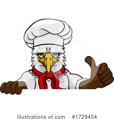 Royalty-Free (RF) Eagle Clipart Illustration by AtStockIllustration - Stock Sample #1729454