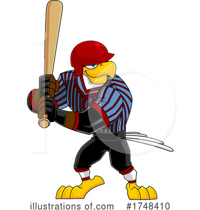 Royalty-Free (RF) Eagle Clipart Illustration by Hit Toon - Stock Sample #1748410