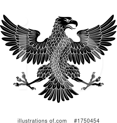 Royalty-Free (RF) Eagle Clipart Illustration by AtStockIllustration - Stock Sample #1750454
