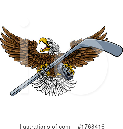 Royalty-Free (RF) Eagle Clipart Illustration by AtStockIllustration - Stock Sample #1768416