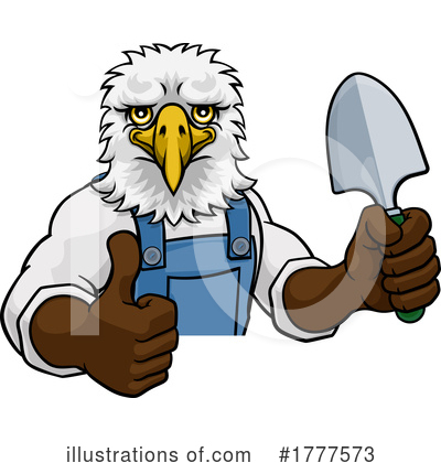 Royalty-Free (RF) Eagle Clipart Illustration by AtStockIllustration - Stock Sample #1777573