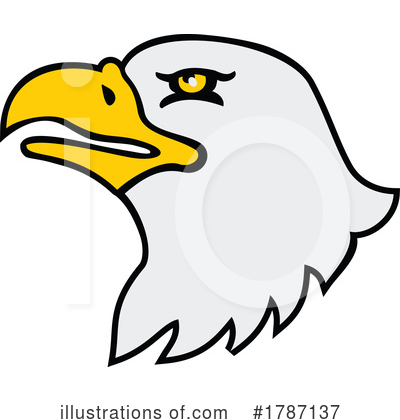 Royalty-Free (RF) Eagle Clipart Illustration by patrimonio - Stock Sample #1787137