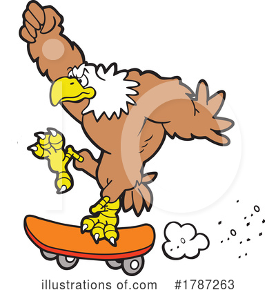 Eagle Clipart #1787263 by Johnny Sajem