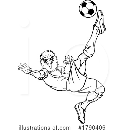 Soccer Player Clipart #1790406 by AtStockIllustration