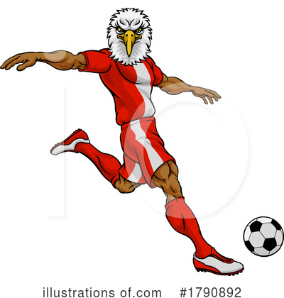 Soccer Player Clipart #1790892 by AtStockIllustration