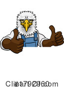 Eagle Clipart #1792960 by AtStockIllustration