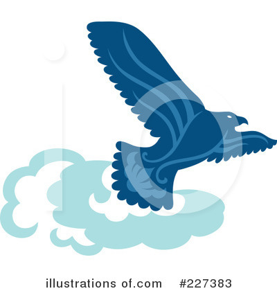 Royalty-Free (RF) Eagle Clipart Illustration by Cherie Reve - Stock Sample #227383