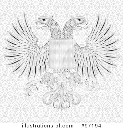 Royalty-Free (RF) Eagle Clipart Illustration by BestVector - Stock Sample #97194