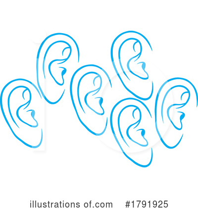 Royalty-Free (RF) Ear Clipart Illustration by Johnny Sajem - Stock Sample #1791925