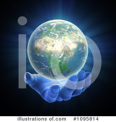 Royalty-Free (RF) Earth Clipart Illustration by Mopic - Stock Sample #1095814
