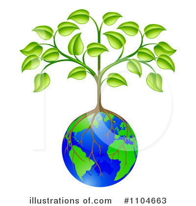 Royalty-Free (RF) Earth Clipart Illustration by AtStockIllustration - Stock Sample #1104663