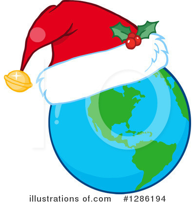 Royalty-Free (RF) Earth Clipart Illustration by Hit Toon - Stock Sample #1286194