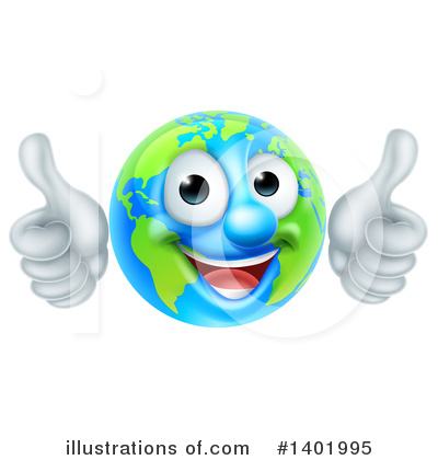 Royalty-Free (RF) Earth Clipart Illustration by AtStockIllustration - Stock Sample #1401995