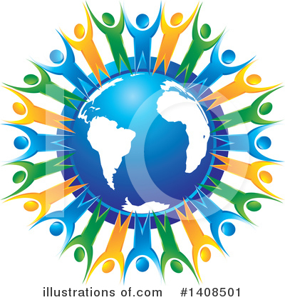 Royalty-Free (RF) Earth Clipart Illustration by Lal Perera - Stock Sample #1408501
