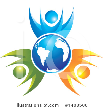 Royalty-Free (RF) Earth Clipart Illustration by Lal Perera - Stock Sample #1408506