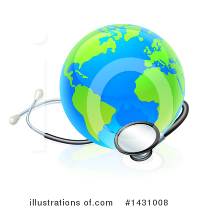 Stethoscope Clipart #1431008 by AtStockIllustration