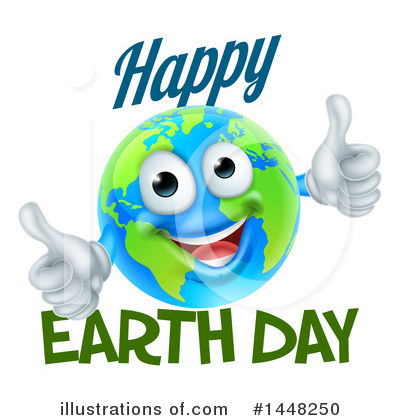 Royalty-Free (RF) Earth Clipart Illustration by AtStockIllustration - Stock Sample #1448250
