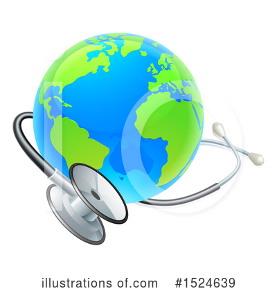 Stethoscope Clipart #1524639 by AtStockIllustration