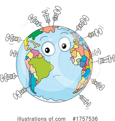 Royalty-Free (RF) Earth Clipart Illustration by Alex Bannykh - Stock Sample #1757536