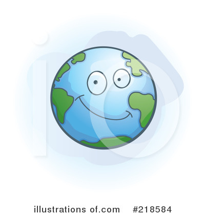 Royalty-Free (RF) Earth Clipart Illustration by Cory Thoman - Stock Sample #218584