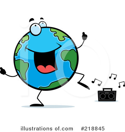 Royalty-Free (RF) Earth Clipart Illustration by Cory Thoman - Stock Sample #218845