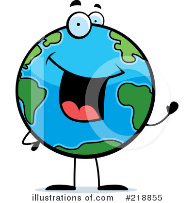 Royalty-Free (RF) Earth Clipart Illustration by Cory Thoman - Stock Sample #218855