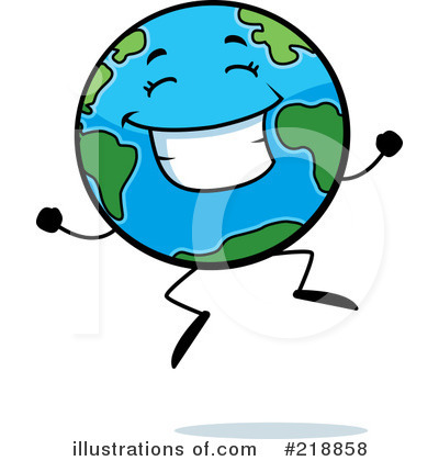 Royalty-Free (RF) Earth Clipart Illustration by Cory Thoman - Stock Sample #218858